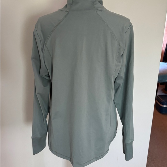 All in Motion Full Zip Athletic Jacket Thumb Holes Sage Green XL - Picture 5 of 7